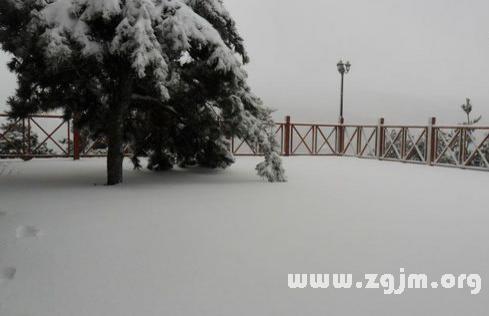 夏天梦见很厚的积雪 财运