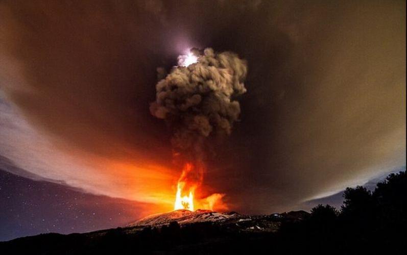 梦见火山爆发 地震但都是幸存下来