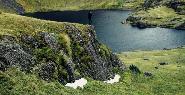 女人梦见绿绿的大山图1