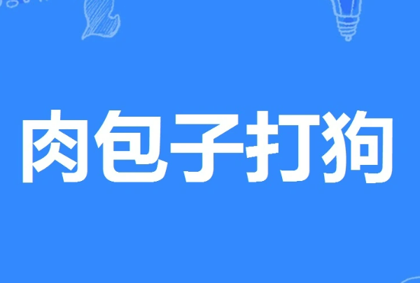 肉包子打狗 一一歇后语,肉包子打狗歇后语是什么意思图3