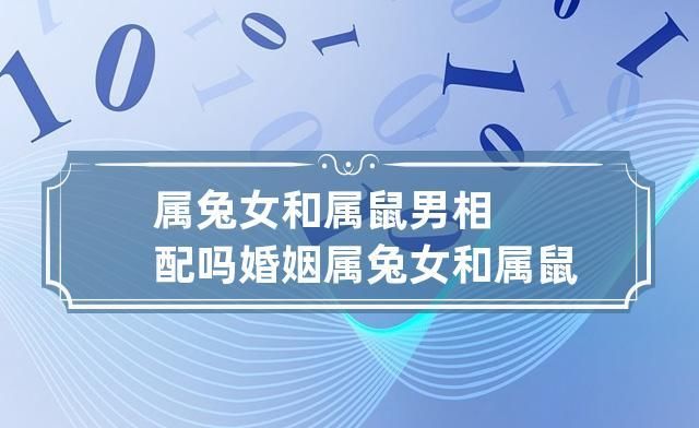 96男鼠99女兔结婚的多吗